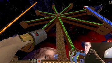 Dark Ferris Wheel map for Quake 2 by IROQ Skunk aka CobaltSixty