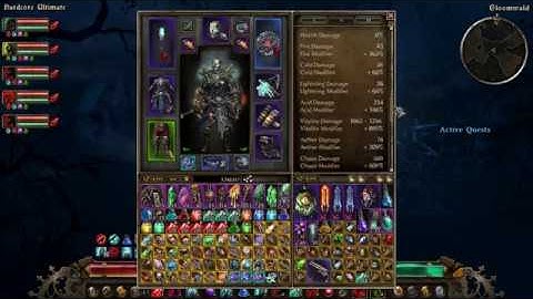 Grim Dawn v1.0.4.1 - My Cabalist Pet Build VS Reaper of the Lost (14 sec) Super Fast Kill