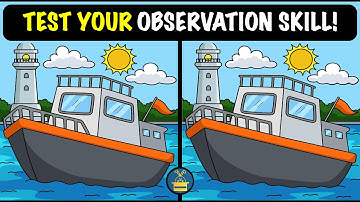 Spot the Difference Puzzles ! (HARD) | Quiz Game | Test Your Observation Skills!