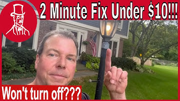 How to Fix a Lamp Post that Won