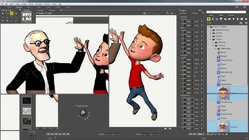 Poser Pro 11 Tutorial: Toon Comic Styles