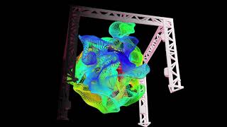 Sound Visualisation for Ambisonic Cube rendered in Binaural