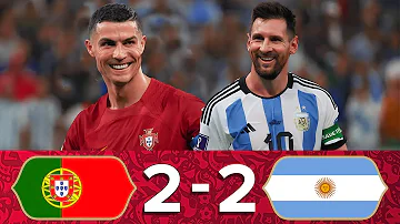 Last International Match Between Lionel Messi And Cristiano Ronaldo