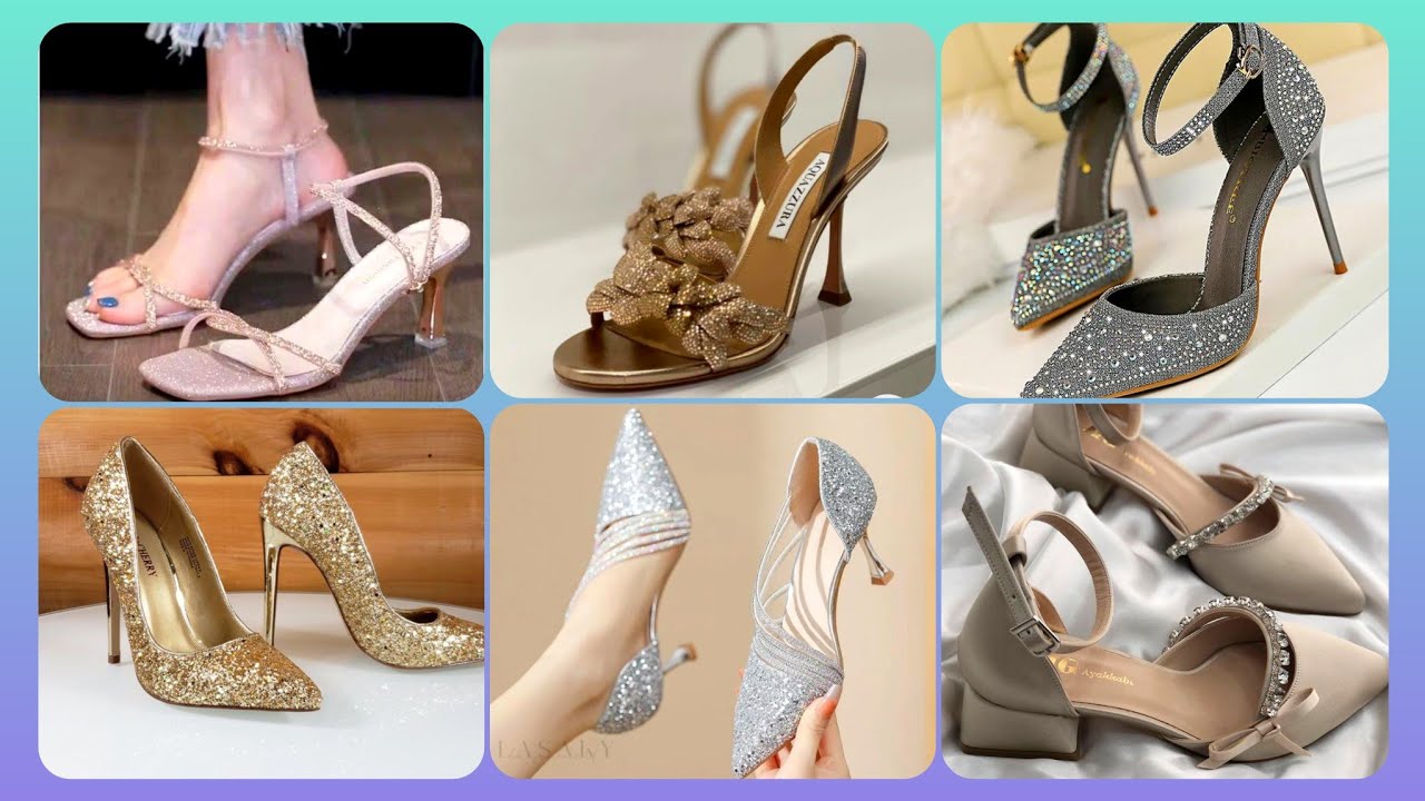 Wow beautiful woman,s wedding Beaded Rhinestones shoes high heels pointed Toe prom party Dress 2025