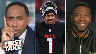 FIRST TAKE | ALT are making a mistake? - Stephen A \& Ryan Clark discuss Falcons draft Penix at No. 8