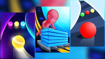 Dancing Road -vs- Stack Colors -vs- Color Road || Android Gameplay Walkthrough || New Update