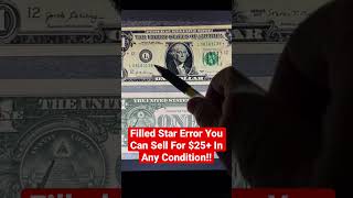 Famous 👉CRAZY $25+ FIND!💰💰 Subtle Error Only Found On Star Notes!!  #Shorts #Youtubeshorts Profile