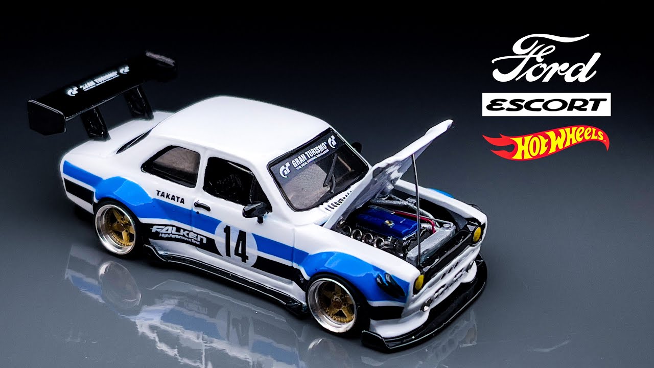 Ford Escort RS1600 Time Attack Hot Wheels Custom