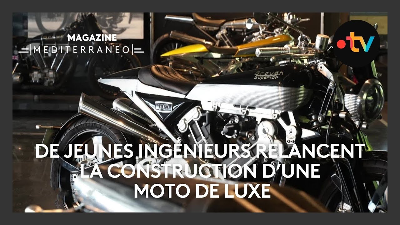 MEDITERRANEO – En Occitanie où de jeunes ingénieurs ont relancé la construction d’une moto de luxe