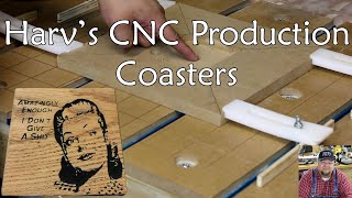 Wooden Coaster Production on the CNC