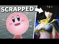 The scrapped and unused secrets in super smash bros history