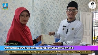 SPPT PBB-P2 Tahun 2024 Mulai Disalurkan Pendes Sindangheula Kepada ...