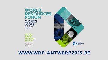 World Resources Forum 2019