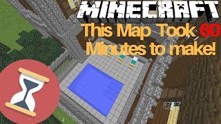 THIS MINECRAFT MAP WAS MADE IN ONLY 60 MINUTES! (The Family Treasure)