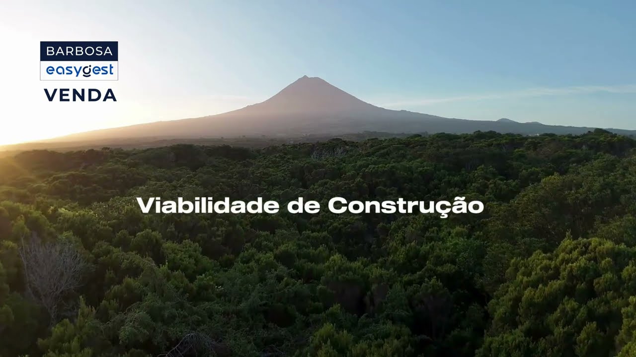 Terreno 14.520m² Paisagem UNESCO - Vista Mar e Montanha Pico - Bandeiras, Açores