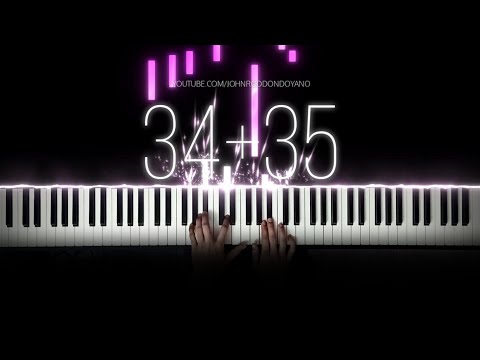 34+35 (PIANO SHEET) - Ariana Grande