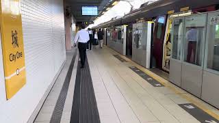 （Go to Table tennis ￼With@R-trainD094studio ） MTR TML Ikk-train D351/D352 Tai Wai →City one