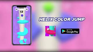 Helix Color Jump - 3D Promo Video screenshot 5