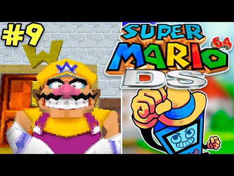 WARIO IN MARIO 64!! - Super Mario 64 DS with Pepe the Retro Magician (#9)