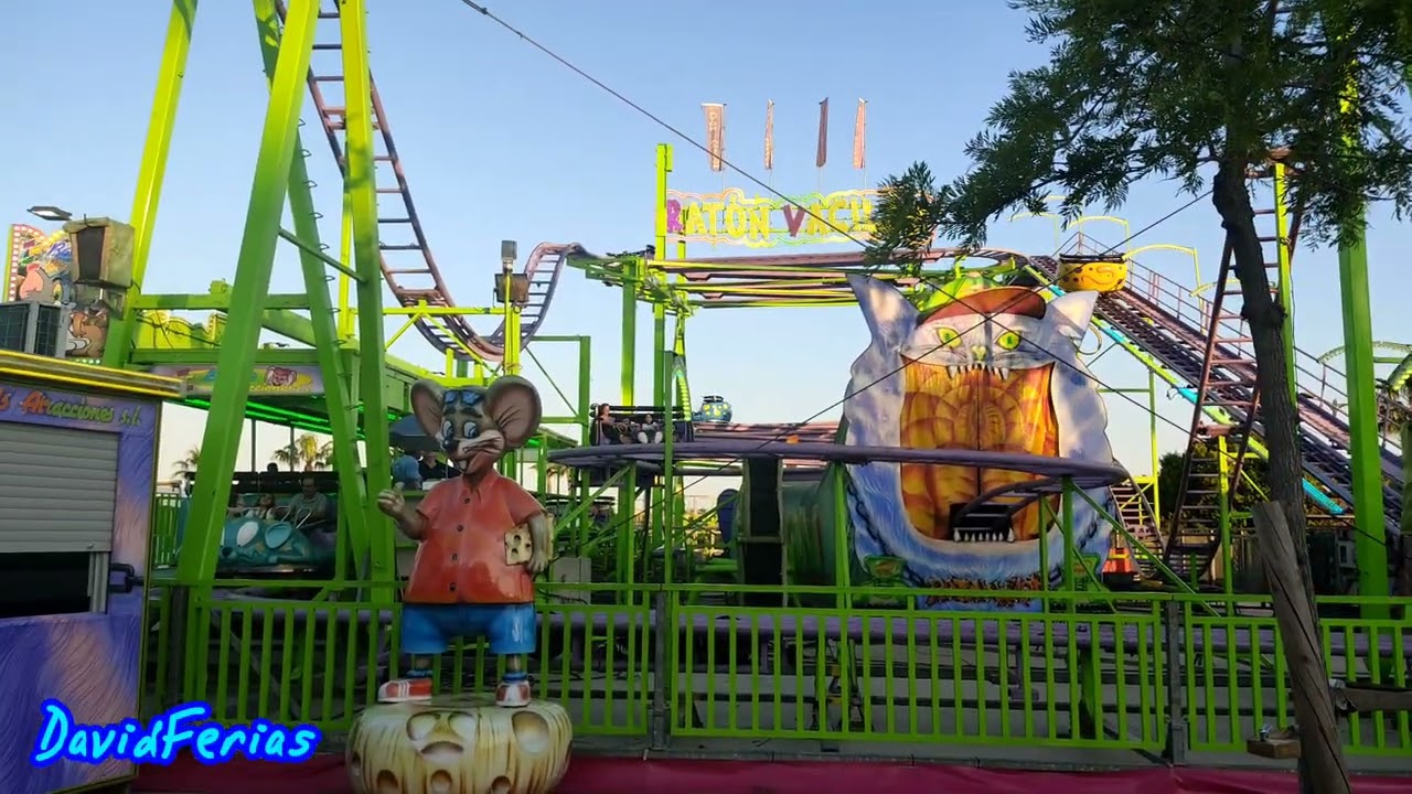 Ratón Vacilón (morado) - Feria de San Isidro Estepona 2022 || DavidFerias 2022