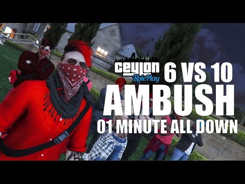 Ceylon Police Ambush | Ceylon rp | 6 vs 10 | Mr sasa 👹 - YouTube