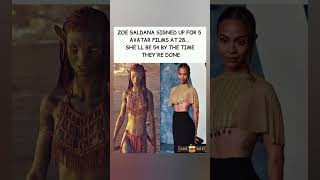 Zoe Saldaña Made A Decision At 28. Five Avatar Films.