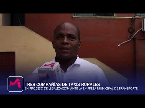 Tres sectores rurales tendrán compañías de taxis