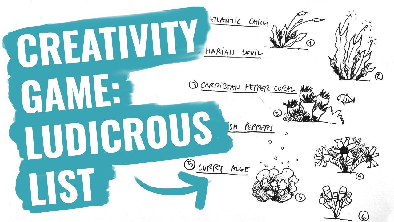Creative Exercises: Ludicrous Lists - YouTube