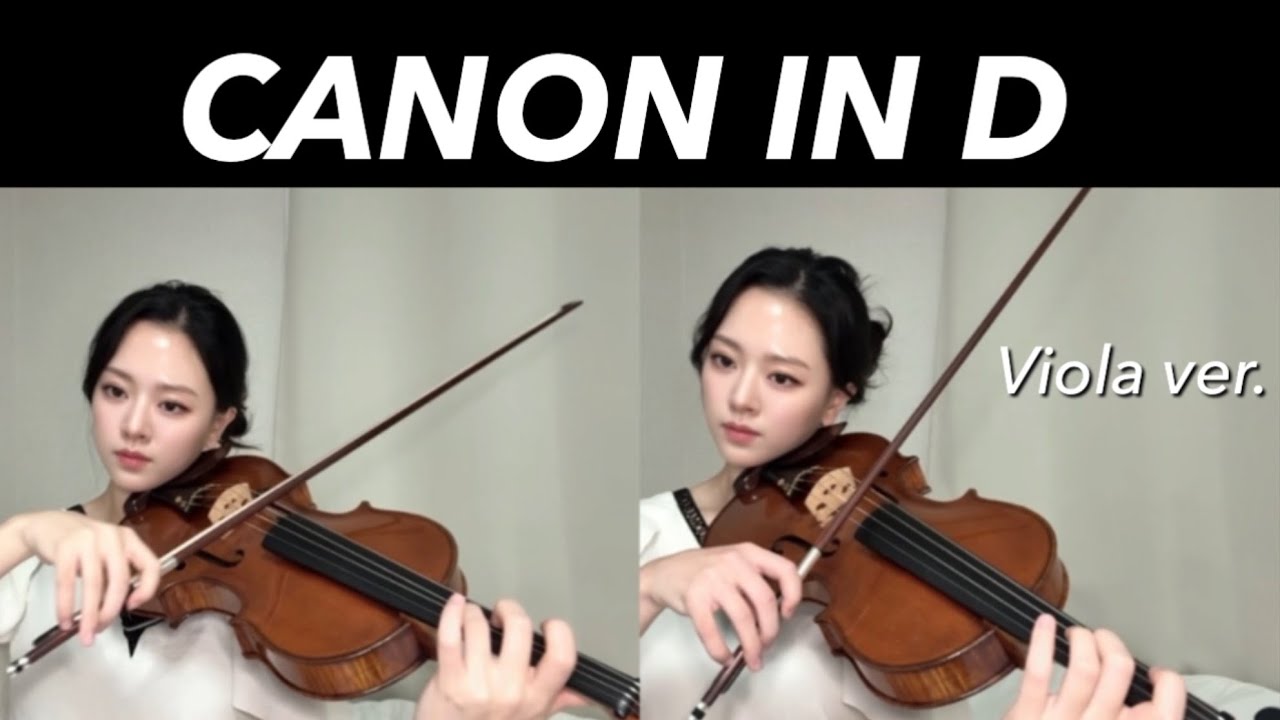Canon in D (Pachelble)– Viola Duet | Relaxing Classical Music