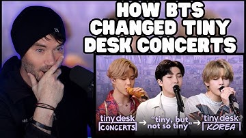Metal Vocalist Reacts -  how bts changed tiny desk concerts
