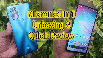 Micromax IN 1 Unboxing & Review 🔥 Camera Samples 😍 Stock Android 💥