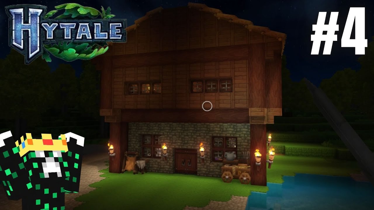 Exploring the Snow, Finding Cobalt Ore & Making Base - Hytale EP:04