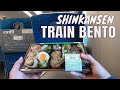 Japanese EKIBEN BENTO on the SHINKANSEN Bullet Train