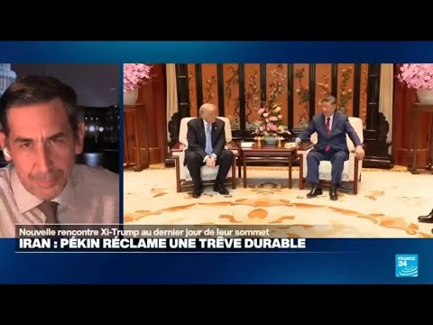 Iran : P&eacute;kin r&eacute;clame une paix durable &bull; FRANCE 24

"Ce qui ressort aujourd'hui de cette rencontre &agrave; P&eacute;kin, c'est que Donald Trump cherche surtout &agrave; obtenir de Xi Jinping qu'il utilise son immense levier &eacute;conomique sur T&eacute;h&eacute;ran car la Chine reste de tr&egrave;s loin le principal acheteur du p&eacute;trole iranien", explique notre correspondant &agrave; Washington Matthieu Mabin &agrave; la veille du dernier jour du sommet entre les deux dirigeants &agrave; P&eacute;kin.
#P&eacute;kin #Sommet #Trump

🔔 Abonnez-vous &agrave; notre cha&icirc;ne sur YouTube : https://f24.

#Iran #P&eacute;kin #r&eacute;clame #une #paix
