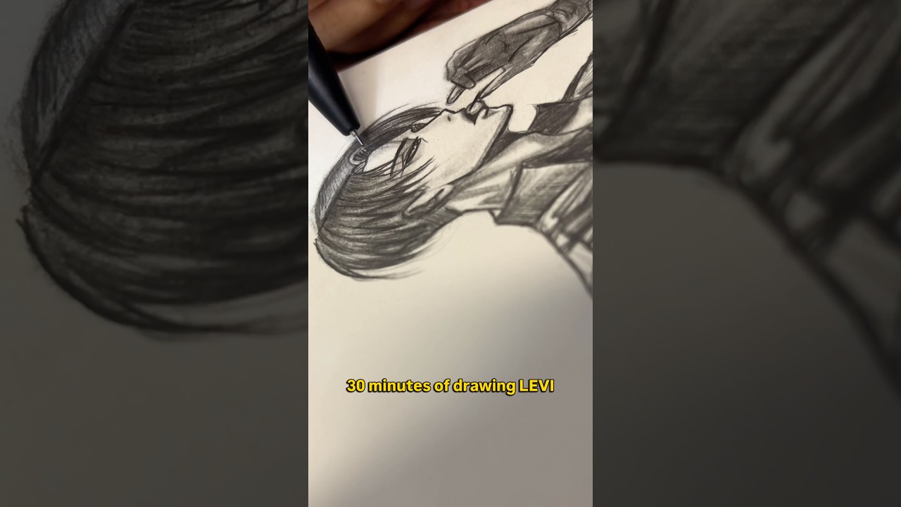 Levi Art || How to draw Levi easy 