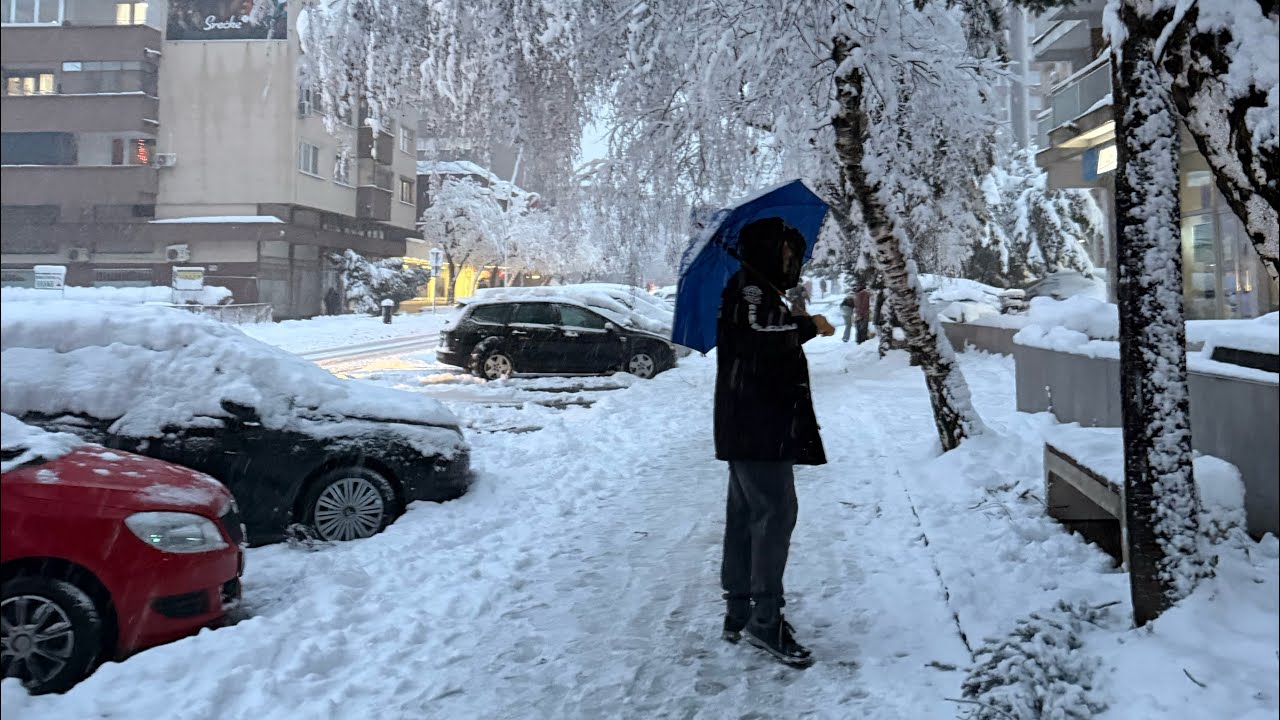 Zenica u snježnom kolapsu jutro 07.01.2026. 