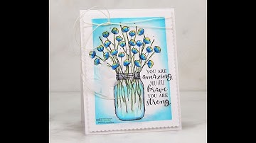 Unity Quick Tip: Copic Coloring + Faded Inky Border