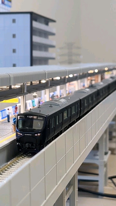 #相鉄 #12000系 ▼TOMIX N-scale model, Sagami Railway Series 12000. #shorts