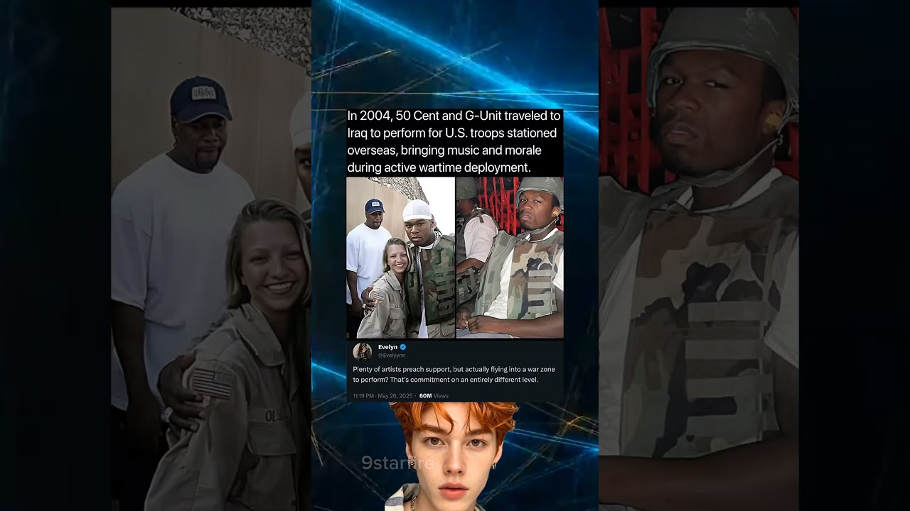In 2004 50 Cent And G Unit Traveled To Iraq Perform For U S Troops