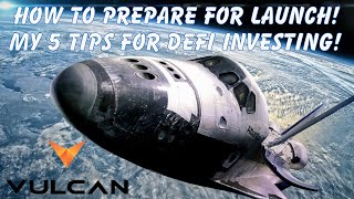 VULCAN BLOCKCHAIN | 5 tips to use when investing in defi projects! #vulcanblockchain #crypto #defi