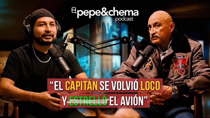 ”Así se viven los accidentes Aéreos” Experto en Aeronáutica Alfonso Salazar | pepe&chema podcast