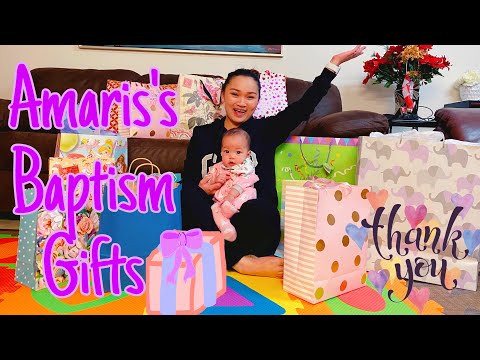 OPENING/UNBOXING/HAUL BAPTISM GIFTS || Pearl ❤️