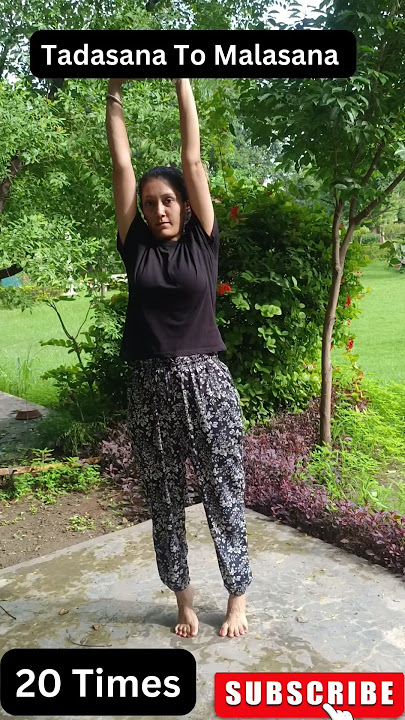 Tadasana to Malasana | Unlock Hip Mobility & Inner Calm#shorts #yoga