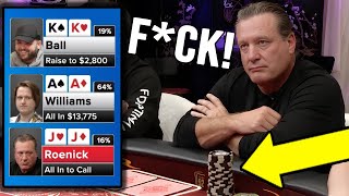 Aces vs. Kings vs. Jacks - Face-Off  ($25/$50/$100 Poker Cash Game)