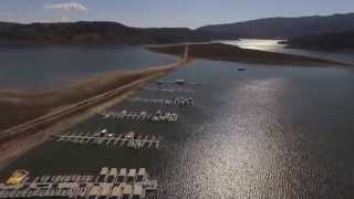 Lake Casitas Water Level Down New Islands Form