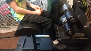 PIM. SINGLE LEG HIP FLEXORS. GHD