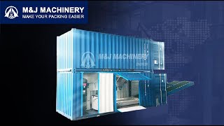 mobile containerized packing machine