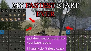 MY FASTEST START IN CONSOLE RUST...