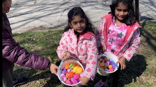Families enjoy Easter egg hunts across central Indiana
