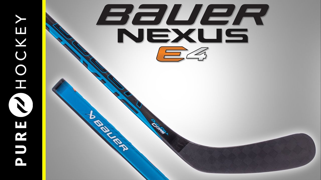 Bauer Nexus E4 Hockey Stick Product Review YouTube